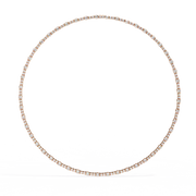 Auravelle | 7.35Ct Lab-Grown Diamond Necklace in 14K Gold – Inner Light, Everlasting Grace