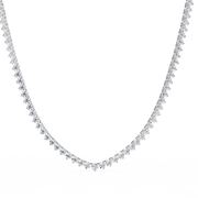 Elyssara | 5.70Ct Lab-Grown Diamond Necklace in 14K Gold – Divine Glow, Eternally Yours