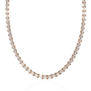 Nuviora | 8.19Ct Lab-Grown Diamond Necklace in 14K Gold – Radiant Grace, Eternally Yours