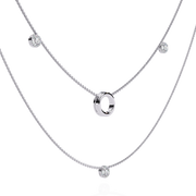 Auriellea | 0.46Ct Lab-Grown Diamond Pendant & Necklace in 14K Gold – Golden Glow, Everlasting Devotion