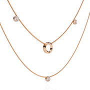 Auriellea | 0.46Ct Lab-Grown Diamond Pendant & Necklace in 14K Gold – Golden Glow, Everlasting Devotion