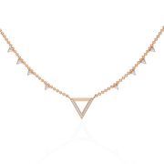 Veloura | 0.34Ct Lab-Grown Diamond Pendant & Necklace in 14K Gold – Ethereal Light, Everlasting Beauty