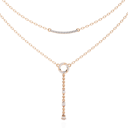 Solavine | 0.49Ct Lab-Grown Diamond Pendant in 14K Gold – Golden Flame, Infinite Grace