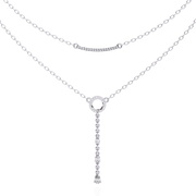 Solavine | 0.49Ct Lab-Grown Diamond Pendant in 14K Gold – Golden Flame, Infinite Grace