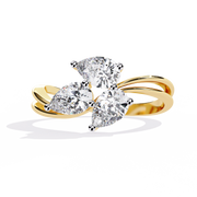 Solenyx | 1.06Ct Lab-Grown Diamond Ring in 14K Gold – Ethereal Fire, Consciously Forged