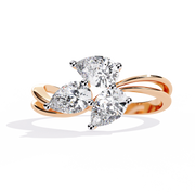 Solenyx | 1.06Ct Lab-Grown Diamond Ring in 14K Gold – Ethereal Fire, Consciously Forged