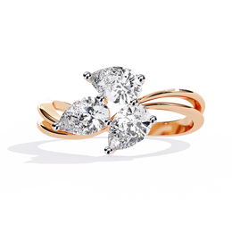 Solenyx | 1.06Ct Lab-Grown Diamond Ring in 14K Gold – Ethereal Fire, Consciously Forged