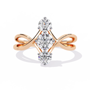 Veloura | 0.65Ct Lab-Grown Diamond Ring in 14K Gold – Pure Brilliance, Ethical Beauty