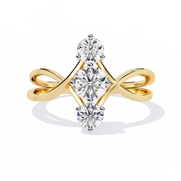 Veloura | 0.65Ct Lab-Grown Diamond Ring in 14K Gold – Pure Brilliance, Ethical Beauty