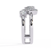 Aurielle | 0.97Ct Lab-Grown Diamond Ring in 14K Gold – Golden Flame, Ethically Refined