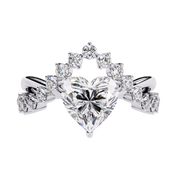 Celestira | 2.62Ct Lab-Grown Diamond Ring in 14K Gold – Stellar Spark, Mindfully Elegant