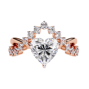 Celestira | 2.62Ct Lab-Grown Diamond Ring in 14K Gold – Stellar Spark, Mindfully Elegant