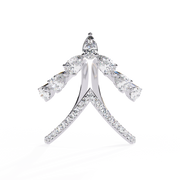 Solenyra | 1.42Ct Lab-Grown Diamond Ring in 14K Gold – Luminous Grace, Consciously Made