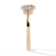 Solavelle | 1.37Ct Lab-Grown Diamond Ring in 14K Gold – Luminous Allure, Ethically Refined