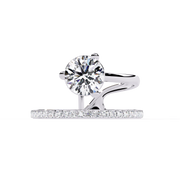 Lunavelle | 1.51Ct Lab-Grown Diamond Ring in 14K Gold – Celestial Spark, Ethically Crafted