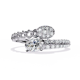 Elarisse | 0.72Ct Lab-Grown Diamond Ring in 14K Gold – Luminous Heart, Ethically Adorned