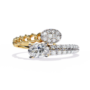 Elarisse | 0.72Ct Lab-Grown Diamond Ring in 14K Gold – Luminous Heart, Ethically Adorned