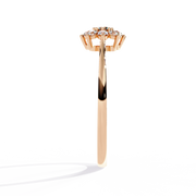 Aurelyth | 0.17Ct Lab-Grown Diamond Ring in 14K Gold – Timeless Flame, Ethically Sparked