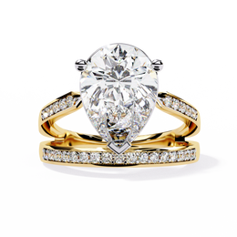 Solarelle | 5.78Ct Lab-Grown Diamond Ring in 14K Gold – Radiant Dawn, Ethically Brilliant