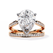 Solarelle | 5.78Ct Lab-Grown Diamond Ring in 14K Gold – Radiant Dawn, Ethically Brilliant
