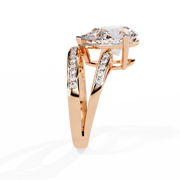 Solarelle | 5.78Ct Lab-Grown Diamond Ring in 14K Gold – Radiant Dawn, Ethically Brilliant