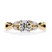 Lioraeth | 0.56Ct Lab-Grown Diamond Ring in 14K Gold – Eternal Spark, Responsibly Born