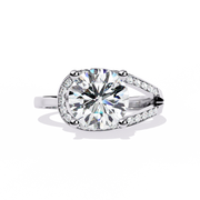 Elurean | 2.96Ct Lab-Grown Diamond Ring in 14K Gold – Timeless Grace, Consciously Refined