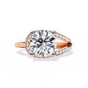 Elurean | 2.96Ct Lab-Grown Diamond Ring in 14K Gold – Timeless Grace, Consciously Refined