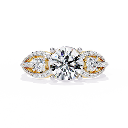 Auravelle | 1.64Ct Lab-Grown Diamond Ring in 14K Gold – Luminous Soul, Ethically Enchanted