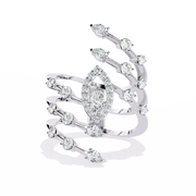 Velurest | 1.18Ct Lab-Grown Diamond Ring in 14K Gold – Silent Flame, Consciously Crafted