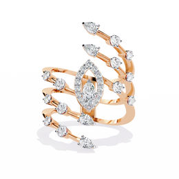 Velurest | 1.18Ct Lab-Grown Diamond Ring in 14K Gold – Silent Flame, Consciously Crafted