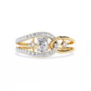Solenyra | 0.34Ct Lab-Grown Diamond Ring in 14K Gold – Ethereal Fire, Responsibly Born