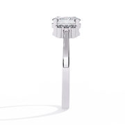 Zephyrelle | 0.72Ct Lab-Grown Diamond Ring in 14K Gold – Whispered Radiance, Ethically Woven