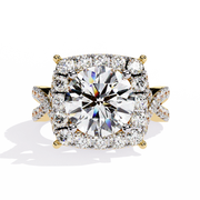 Veloura | 3.40Ct Lab-Grown Diamond Rings in 14K Gold – Elegance in Every Facet