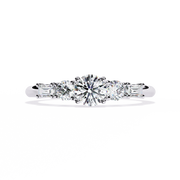 Oralyra | 0.73Ct Lab-Grown Diamond Rings in 14K Gold – Light in Motion, Beauty in Balance
