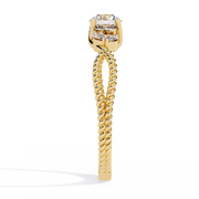 Solairen | 0.44Ct Lab-Grown Diamond Ring in 14K Gold – Born of Light, Made to Endure