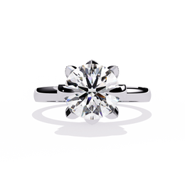 Solenyss | 3.17Ct Lab-Grown Diamond Ring in 14K Gold – Light, Refined. Love, Redefined.