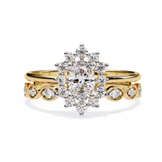 Veloura | 0.59Ct Lab-Grown Diamond Ring in 14K Gold – Velvet Light, Eternal Bond