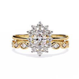 Veloura | 0.59Ct Lab-Grown Diamond Ring in 14K Gold – Velvet Light, Eternal Bond
