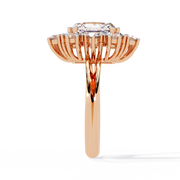 Aurelyn | 4.46Ct Lab-Grown Diamond Ring in 14K Gold – Golden Glow, Forever Yours