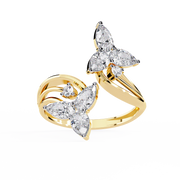 Lunavera | 0.99Ct Lab-Grown Diamond Ring in 14K Gold – Celestial Glow, Consciously Crafted