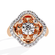 Lunavera | 0.81Ct Lab-Grown Diamond Ring in 14K Gold – Pure Brilliance, Ethical Beauty