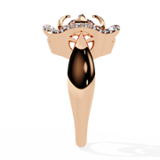 Lunavera | 0.81Ct Lab-Grown Diamond Ring in 14K Gold – Pure Brilliance, Ethical Beauty