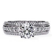 Solenyx | 1.23Ct Lab-Grown Diamond Ring in 14K Gold – Radiant Form, Timeless Ethos