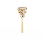 Solmirae | 1.80Ct Lab-Grown Diamond Ring in 14K Gold – Light, Captured in Grace