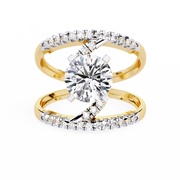 Auravelle | 2.38Ct Lab-Grown Diamond Ring in 14K Gold – Born to Shine, Made to Last