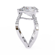 Elarivon | 4.62Ct 14K Lab-Grown Diamond Ring – Grace in Gold, Light in Motion
