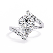 Oranisse | 2.81Ct Lab-Grown Diamond Ring in 14K Gold – Crafted for Light, Made for You