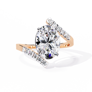 Seraphira | 2.41Ct Lab-Grown Diamond Ring in 14K Gold – Fire Within, Grace Beyond