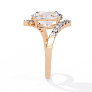 Seraphira | 2.41Ct Lab-Grown Diamond Ring in 14K Gold – Fire Within, Grace Beyond